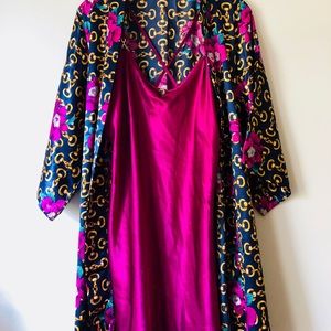 Kimono and Dress/Lingerie Set